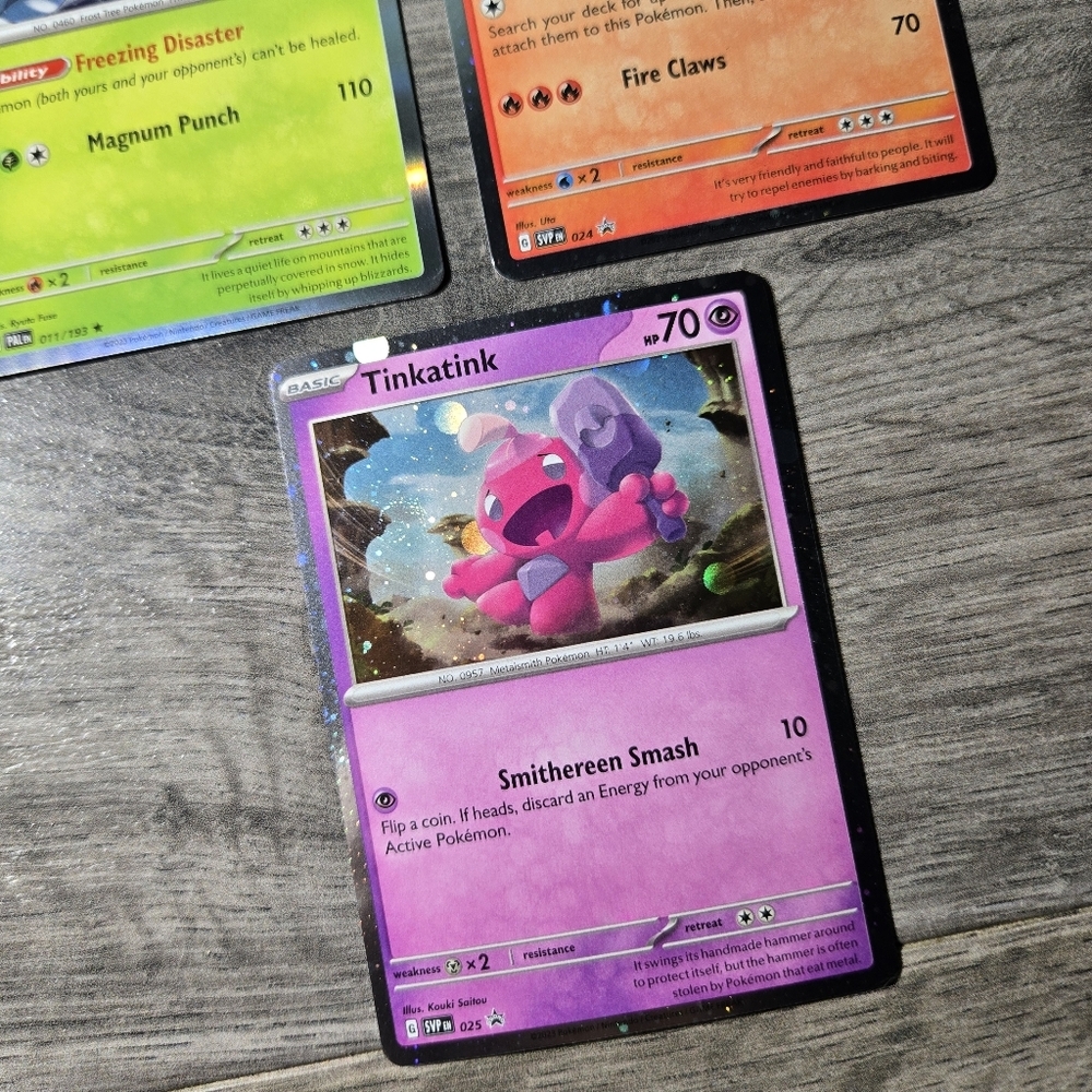 Pokemon Trading Card Holo Set X3 - Picture 4 of 6